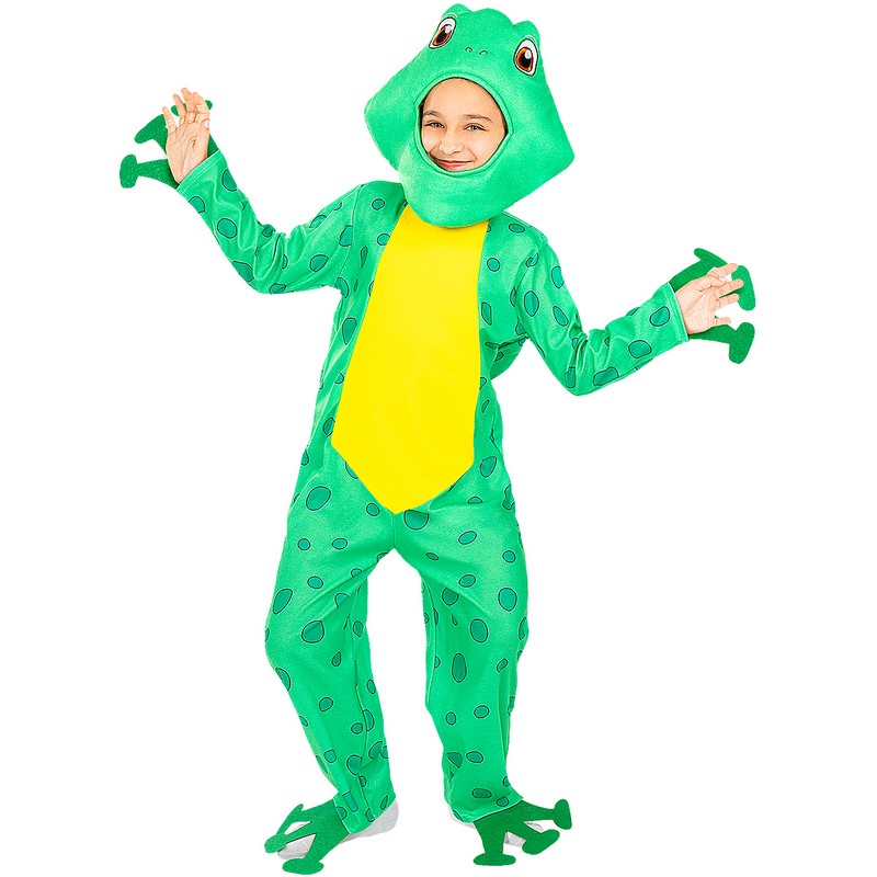 Frø Børnekostume Grøn