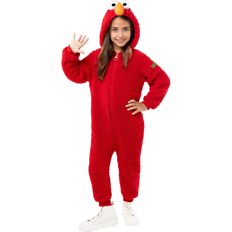 Sesame StreetÂ® Elmo Onesie Børnekostume