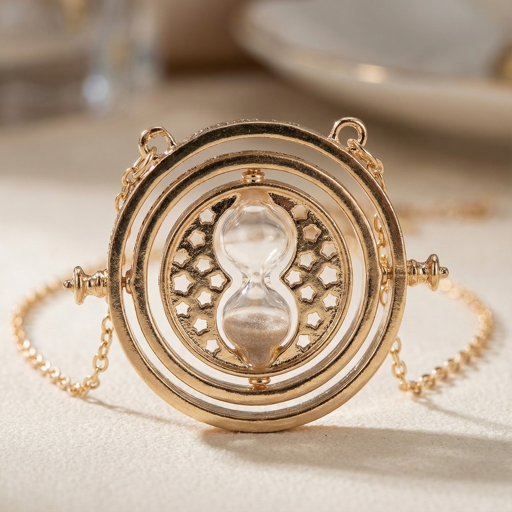 Harry Potter Hermiones Tidsvender Halskæde | Harry Potter Halskæder - Smykker - Temashop
