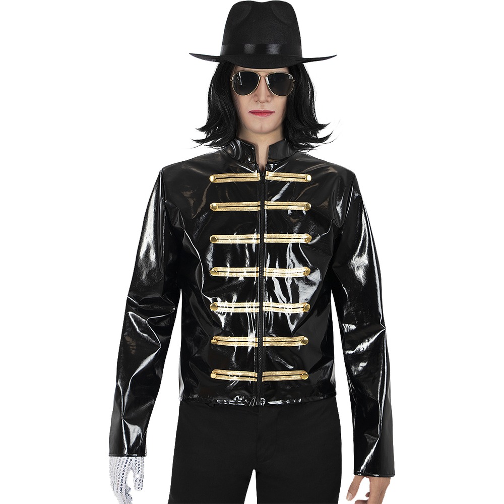 Michael Jackson Paryk Og Briller | Michael Jackson Paryk - Hovedtilbehør - Temashop