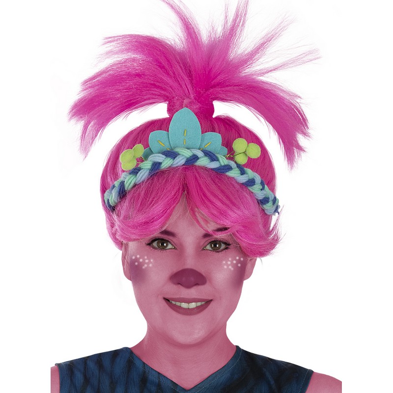 Trolls Poppy Paryk | Trolls Paryk - Hovedtilbehør - Temashop