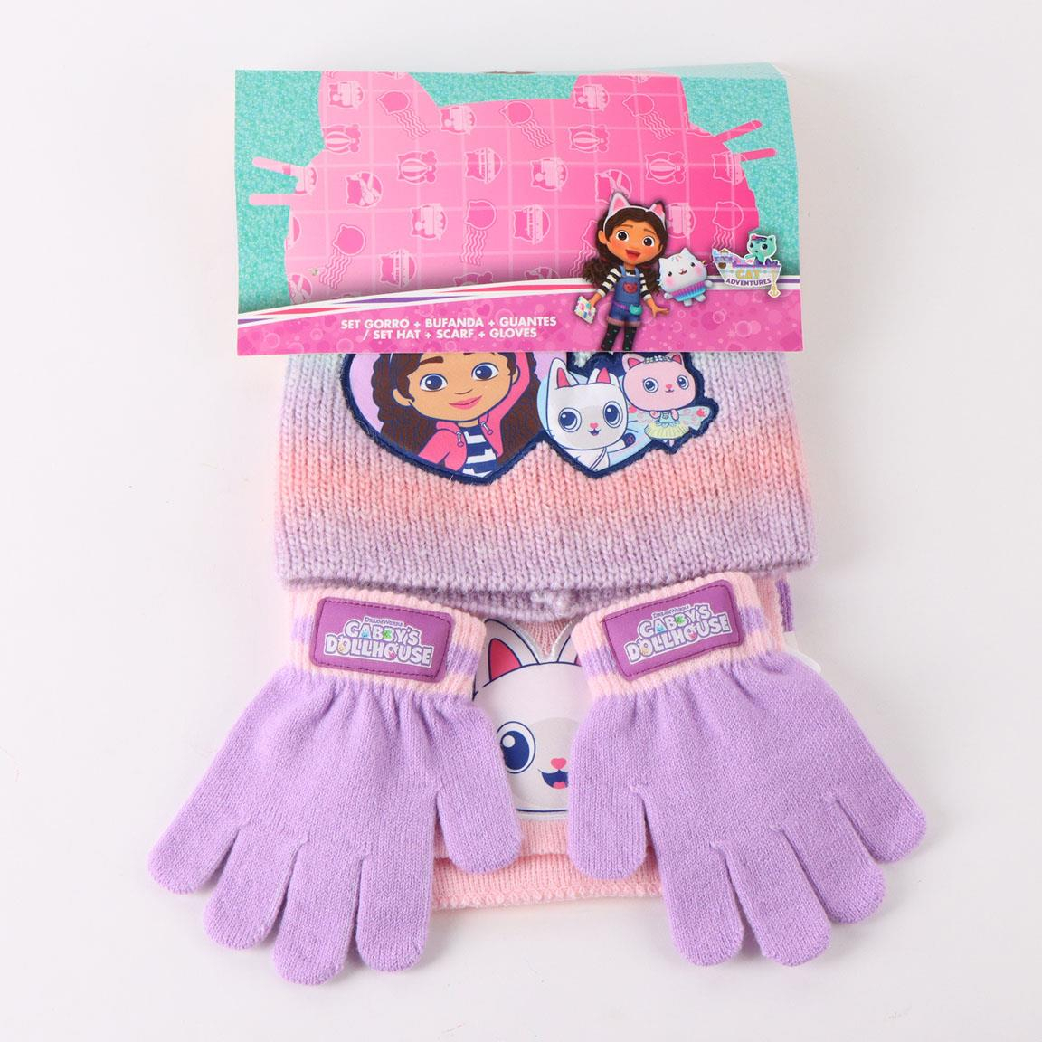 Gabbys Dukkehus Hue, Handsker & Halstørklæde (20 x 2 x 52 cm) | Gabbys Dollhouse Tilbehørskit - Temashop