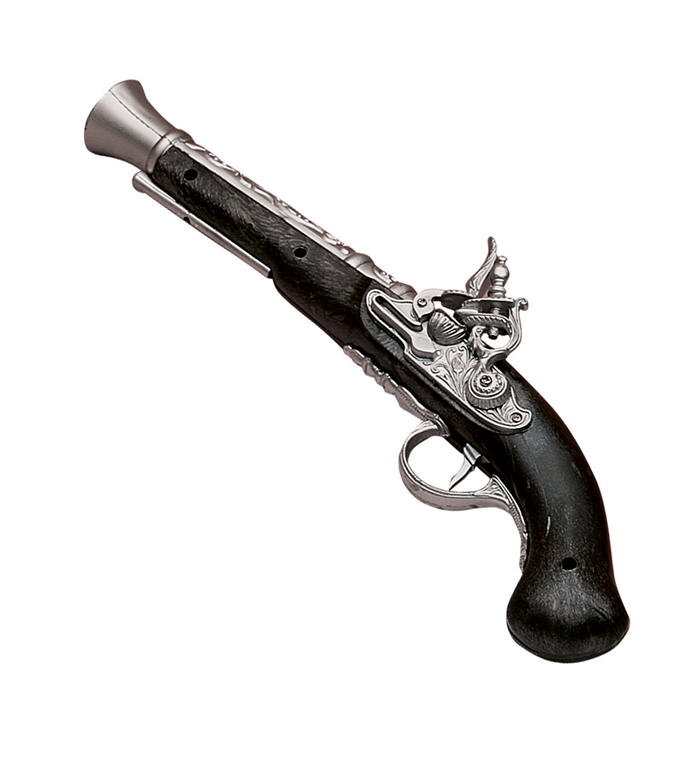 Gammeldags Pirat Pistol | Pirat Våben - Kropstilbehør - Temashop