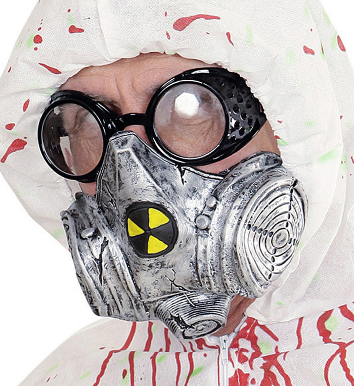 Gas Maske | Zombie Maske - Hovedtilbehør - Temashop