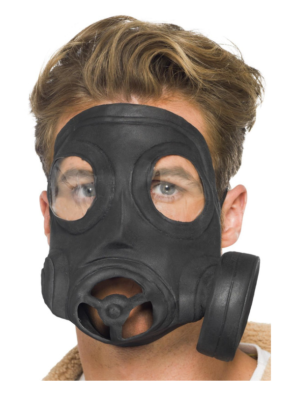 Gasmaske | Militær Maske - Hovedtilbehør - Temashop