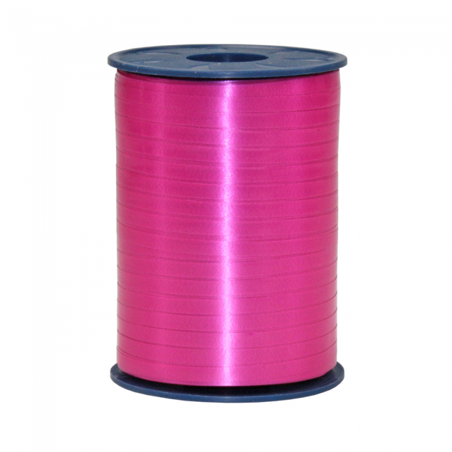 Gavebånd Hot Pink - 1 stk (500 m x 5 mm) | Pink tema Bånd - Temashop