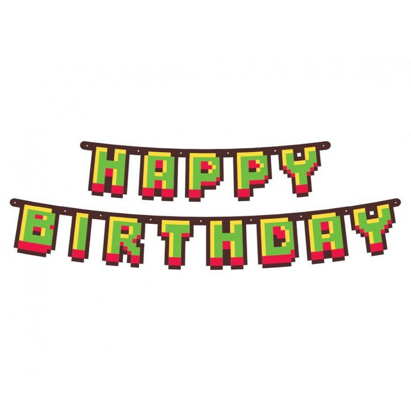 Game On! Happy Birthday Guirlande
