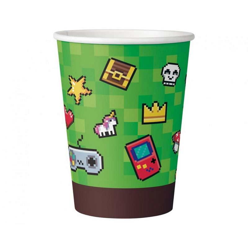 Game On! Papkrus - 6 stk (200 ml) | Computerspil Krus - Temashop