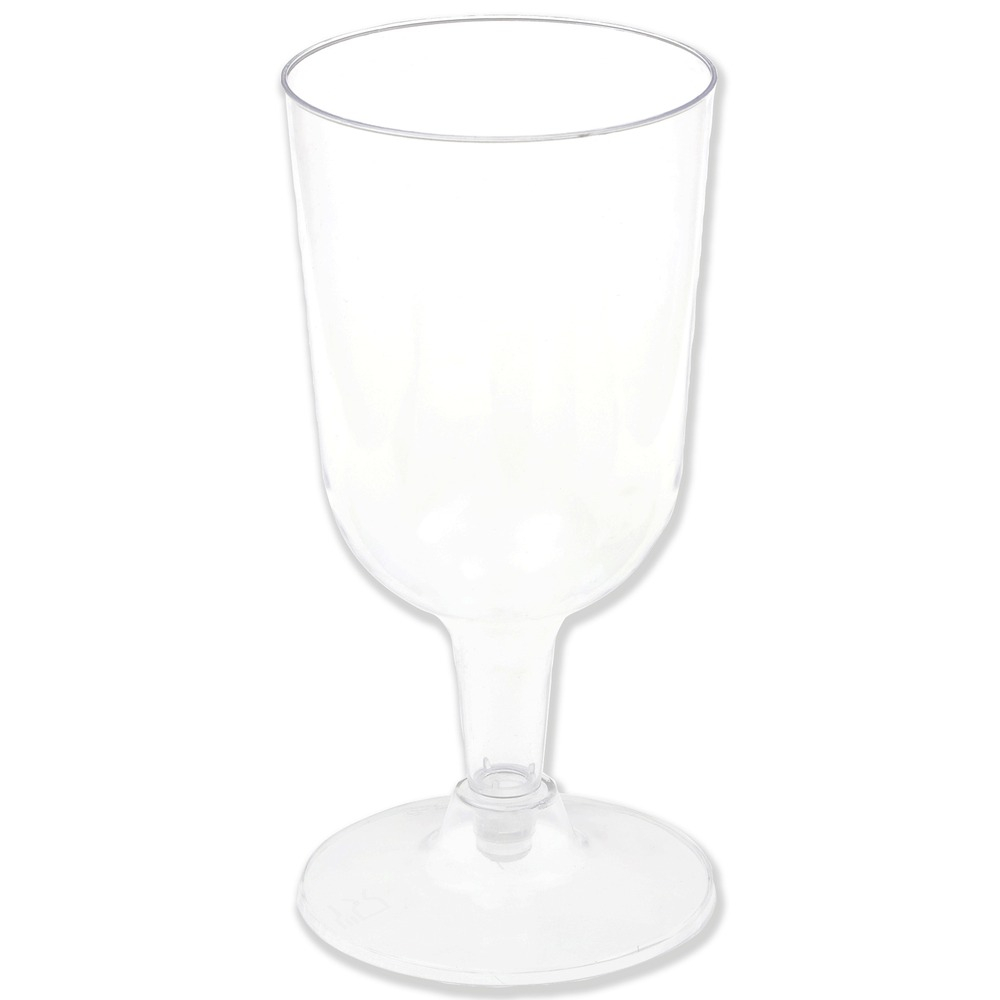 Genanvendeligt Plastik Vinglas Klar