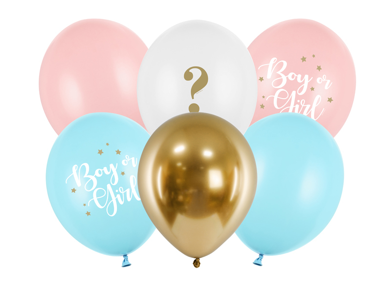 Gender Reveal Ballon Mix
