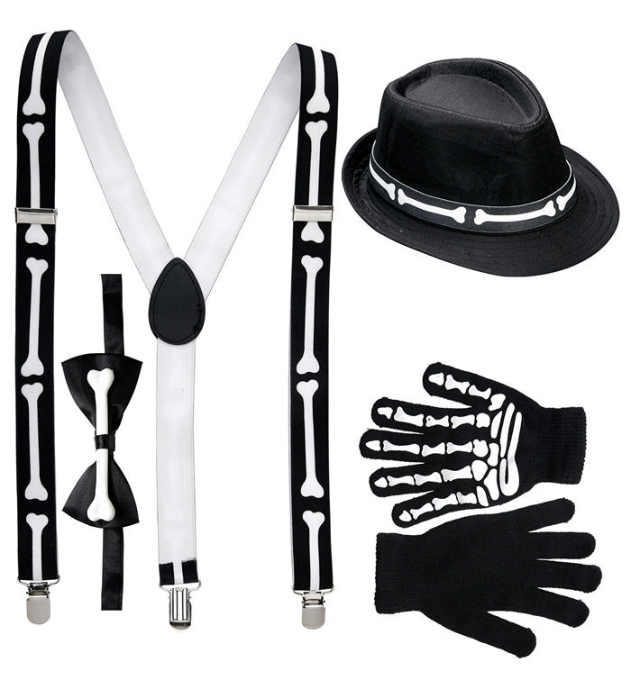 Gentleman Sæt Skelet | Skelet Tilbehørskit - Kropstilbehør - Temashop