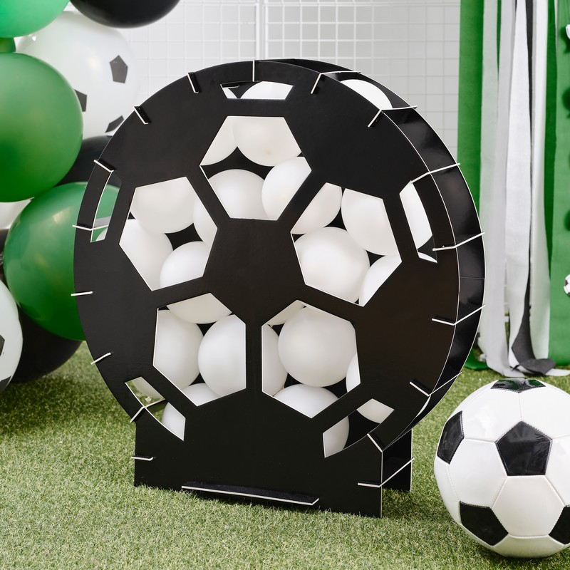 Fodbold Mosaik Ballonboks - 1 pakke (62,4 x 60 cm) | Fodbold Ballonkasse - Temashop