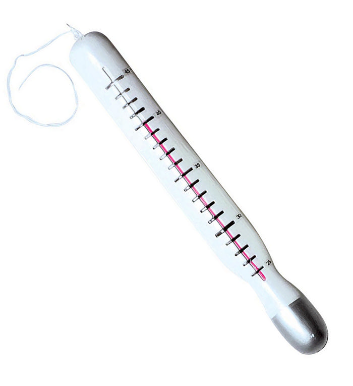Gigantisk Termometer | Sygeplejerske Stetoskop / Termometre / Sprøjter - Kropstilbehør - Temashop