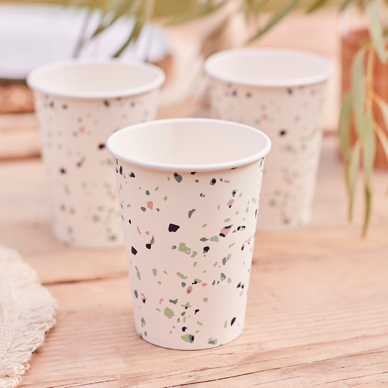 Terrazzo Eco Papkrus - 8 stk (266 ml) - Temashop