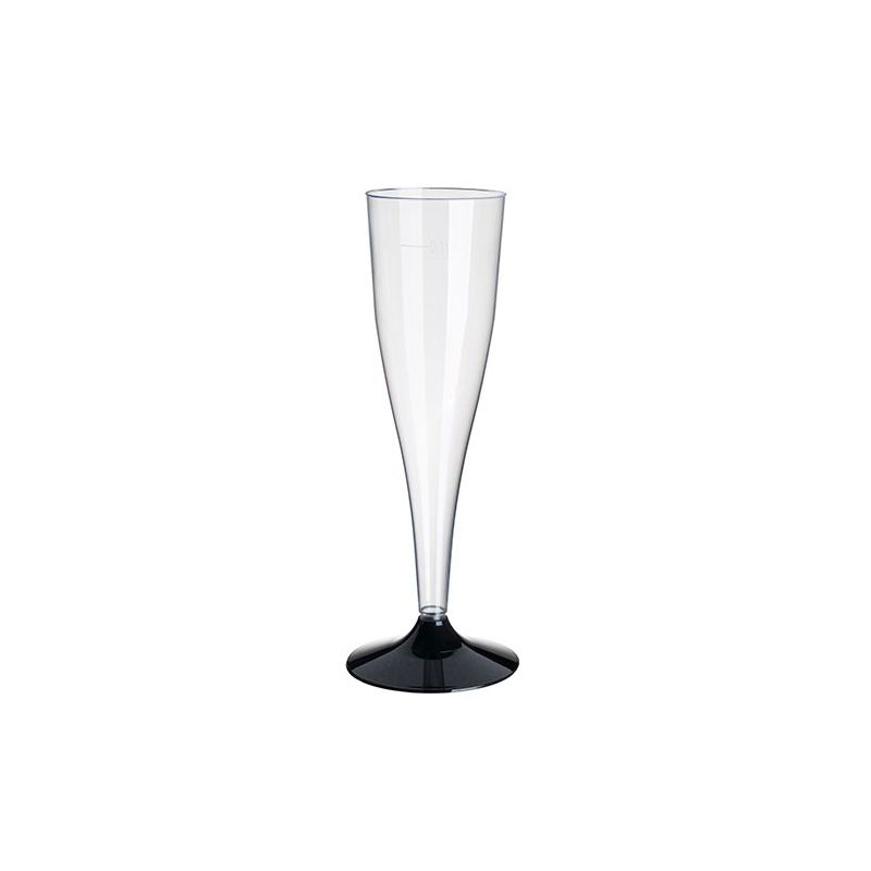 Glasklare Plast Champagneglas
