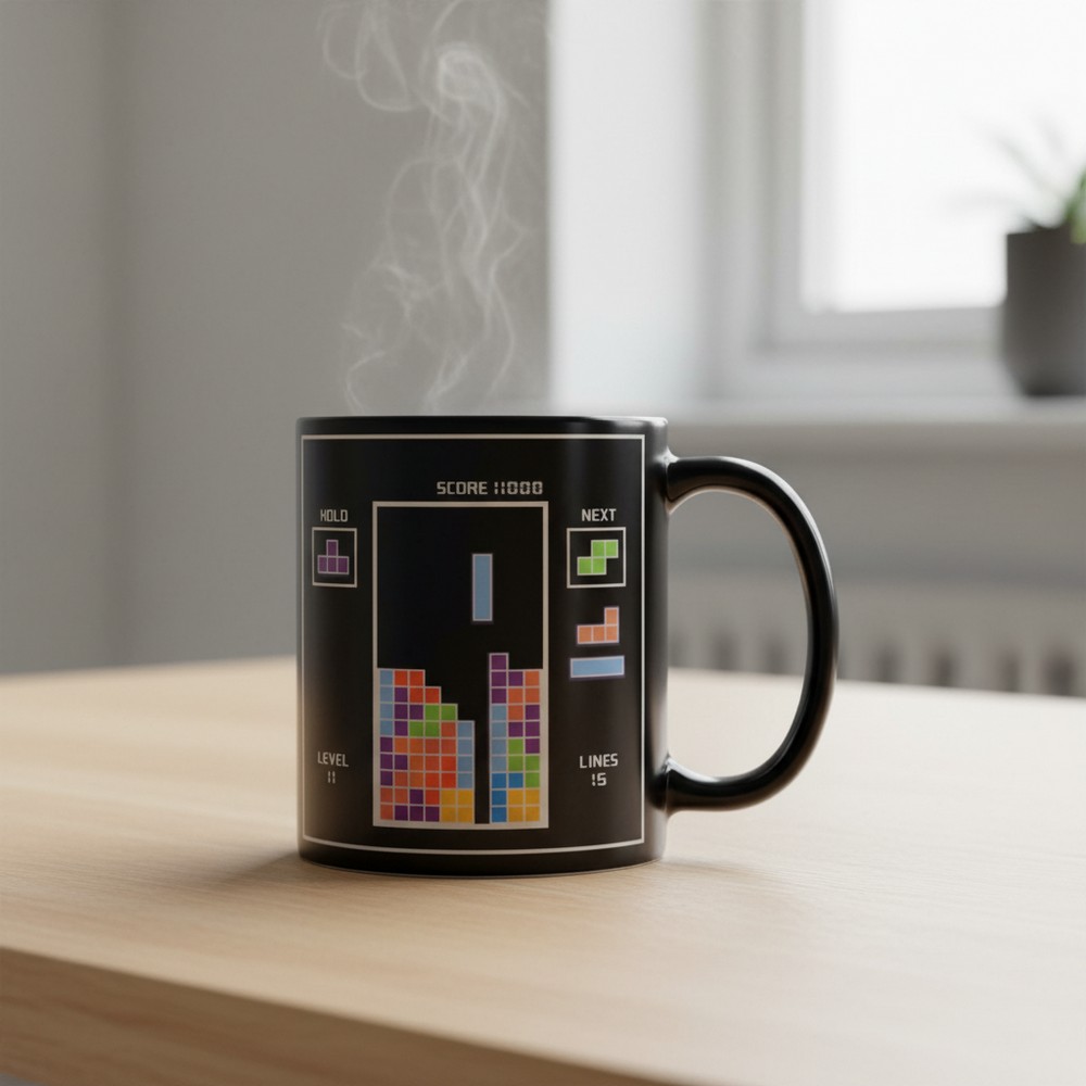 Tetris Retro Krus (330 ml) | Tetris Krus - Temashop