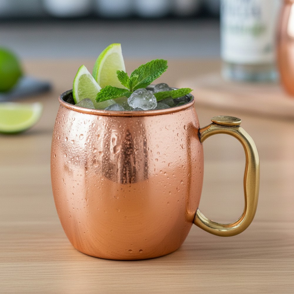 Moscow Mule Kobberkrus (550 ml) | Kobber Tema Krus - Temashop
