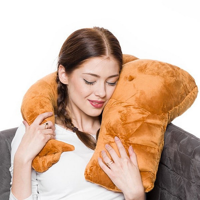 Krammepude Brun (47 x 40 cm) | Sjovt diverse Puder - Temashop