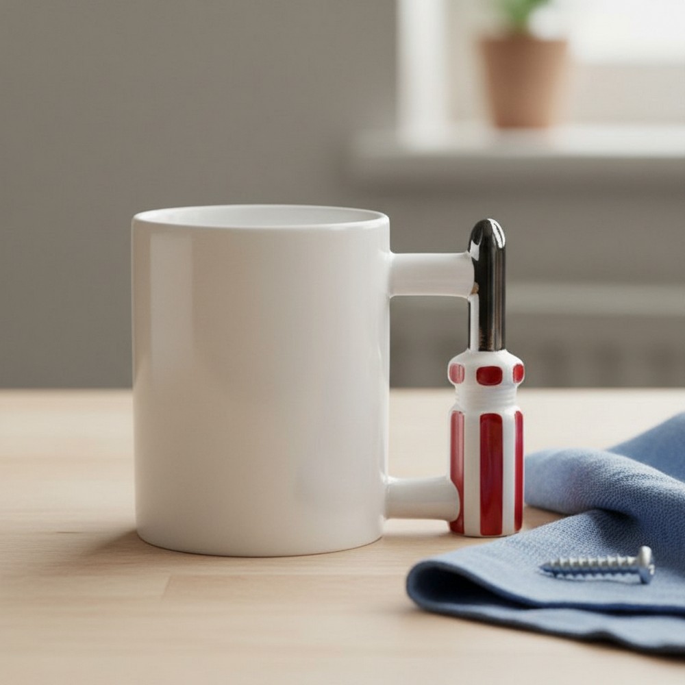 Skruetrækker Krus (450 ml) | Bygmester Krus - Temashop