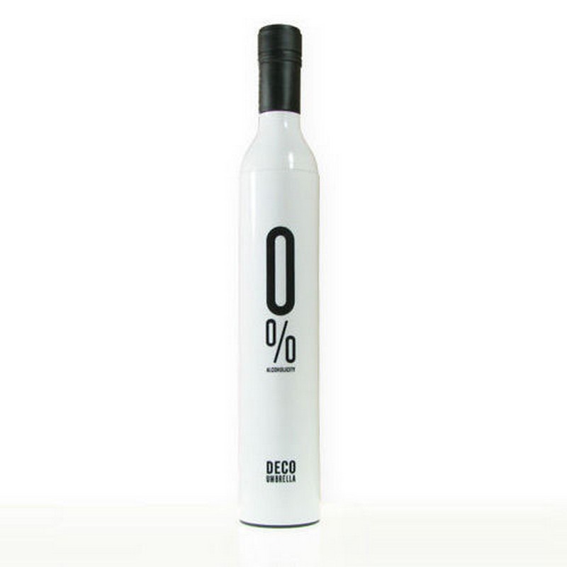 Alkoholfri Paraply Sort/Hvid (4,5 x 30 cm) | Drinks Paraply - Temashop