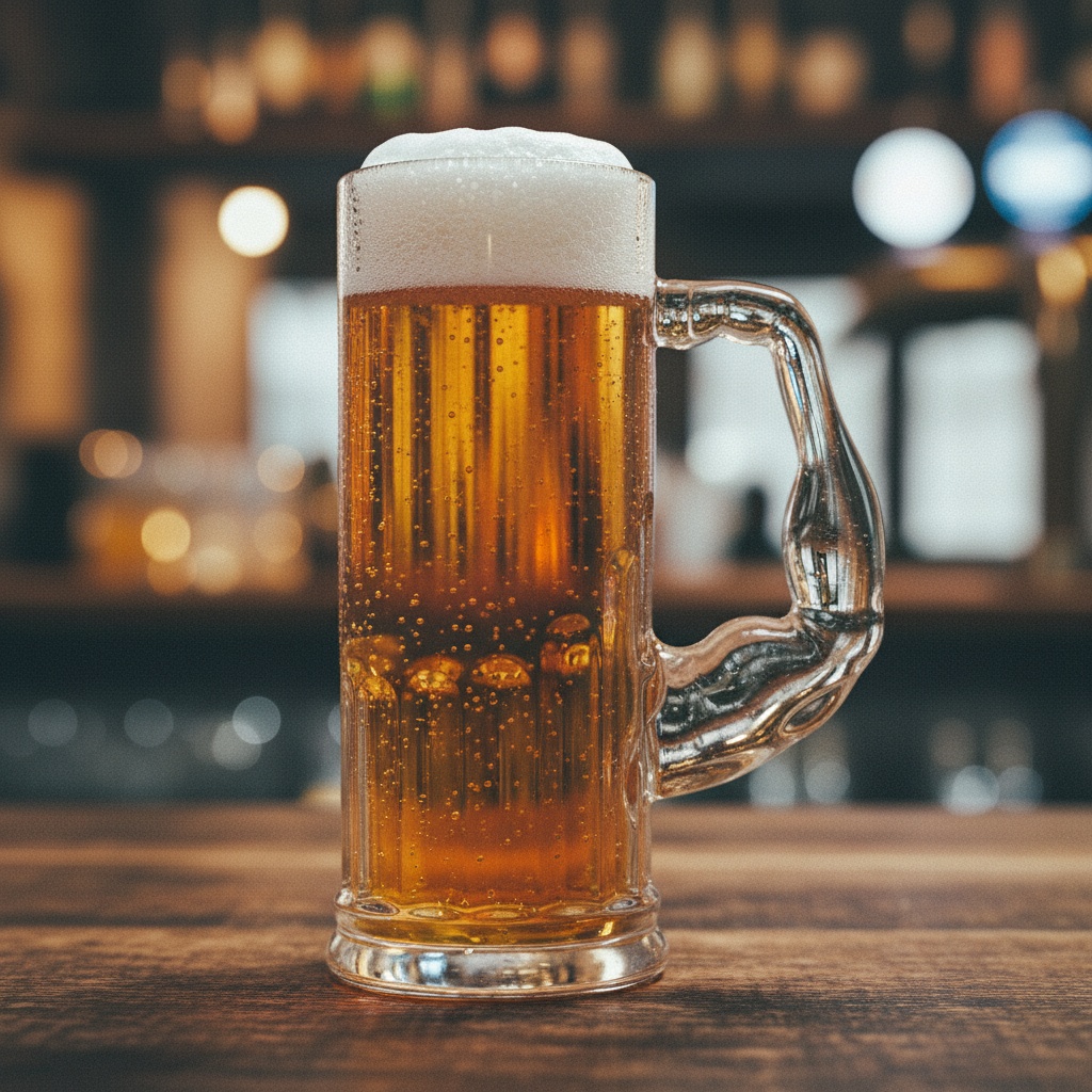 Muskel Ølkrus Glas (620 ml) | Drinks Drinksglas - Temashop