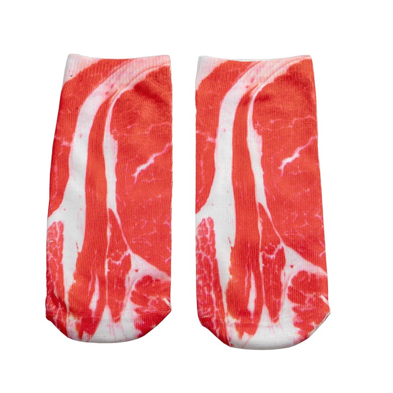 Bacon Ankelsokker | Mad Strømper / Strømpebukser / Knæstrømper - Temashop