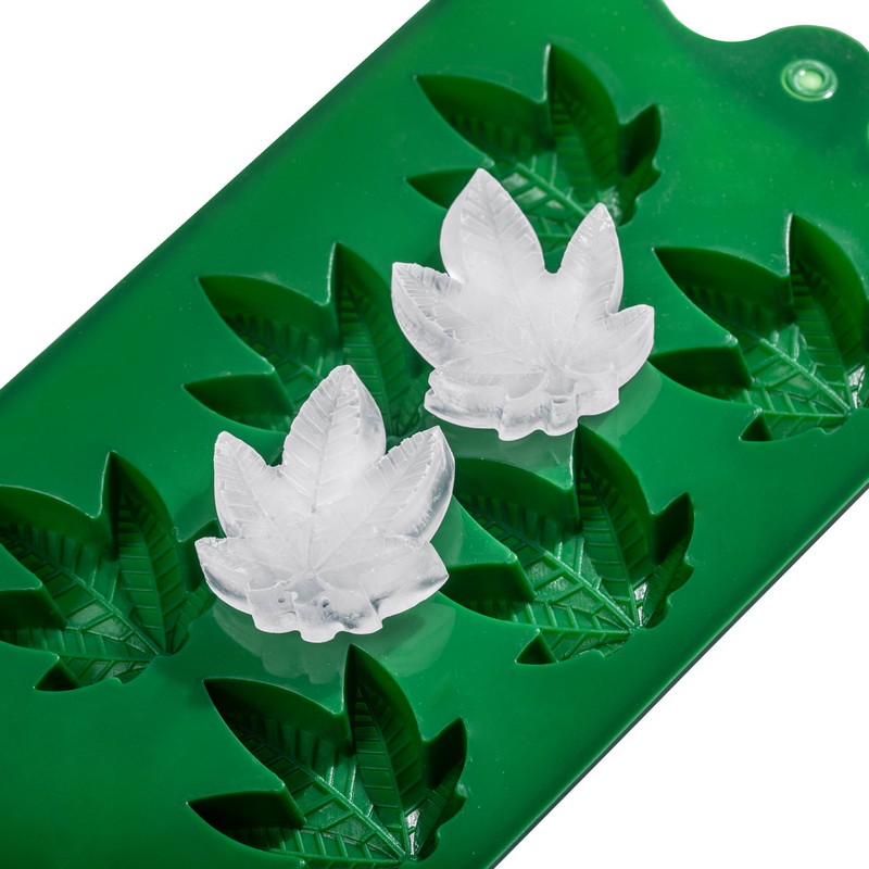 Cannabisblad Isterningeform | Weed Isterningeform - Temashop