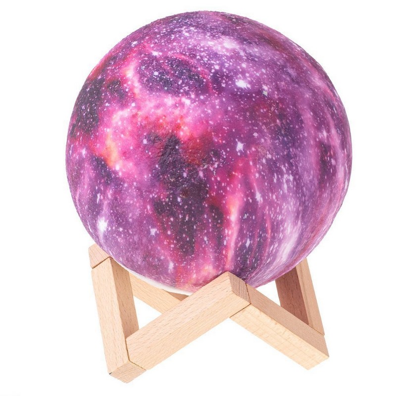 Galakse Kuglelampe Lilla (15 cm) | Rummet Lamper - Temashop