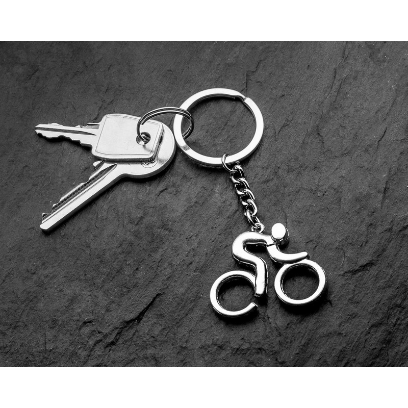 Cyklist Nøglering (8,5 x 0,4 cm) | OL Nøgleringe - Temashop