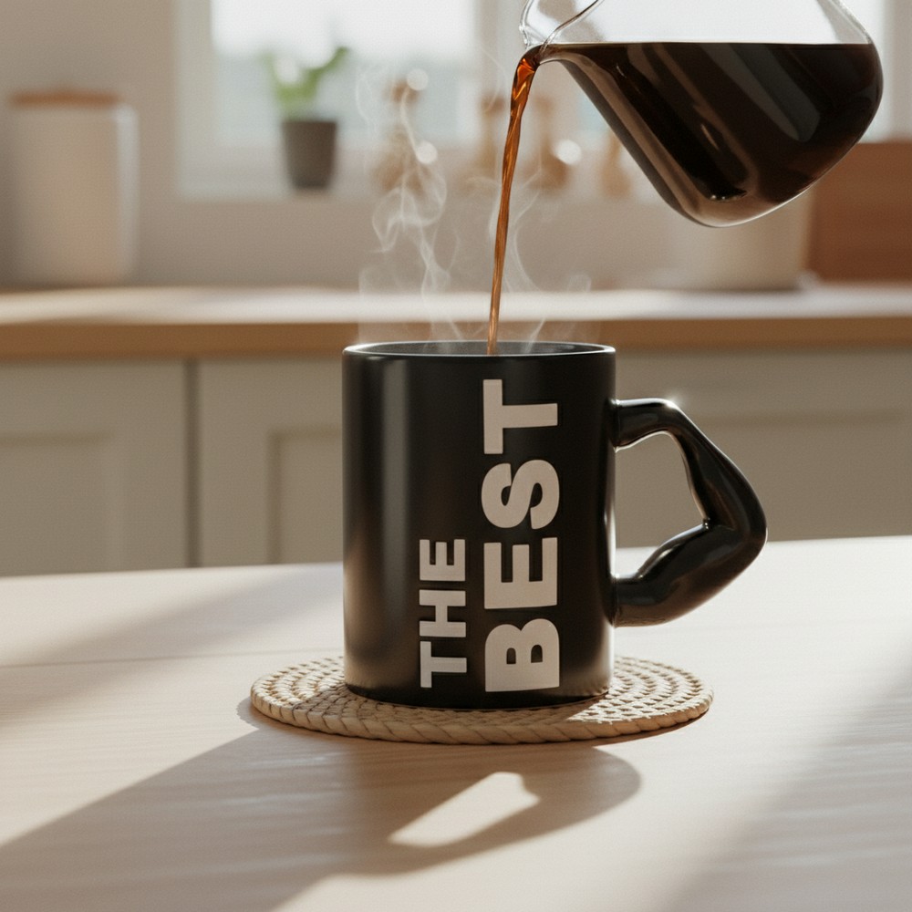 The Best Krus Muskelhank Sort (450 ml) | Tillykke Krus - Temashop