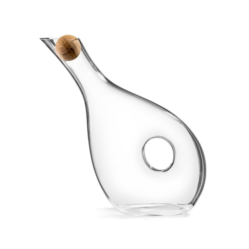 Twisted Glasdekanter 1,2 L (28 x 13,5 x 9,5 cm) | Drinks Karafler - Temashop