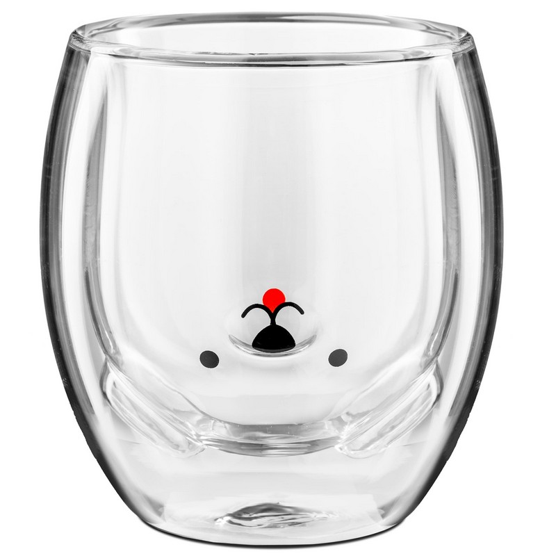 Hund Dobbeltvægget Termoglas (300 ml) | Hund Glas - Temashop