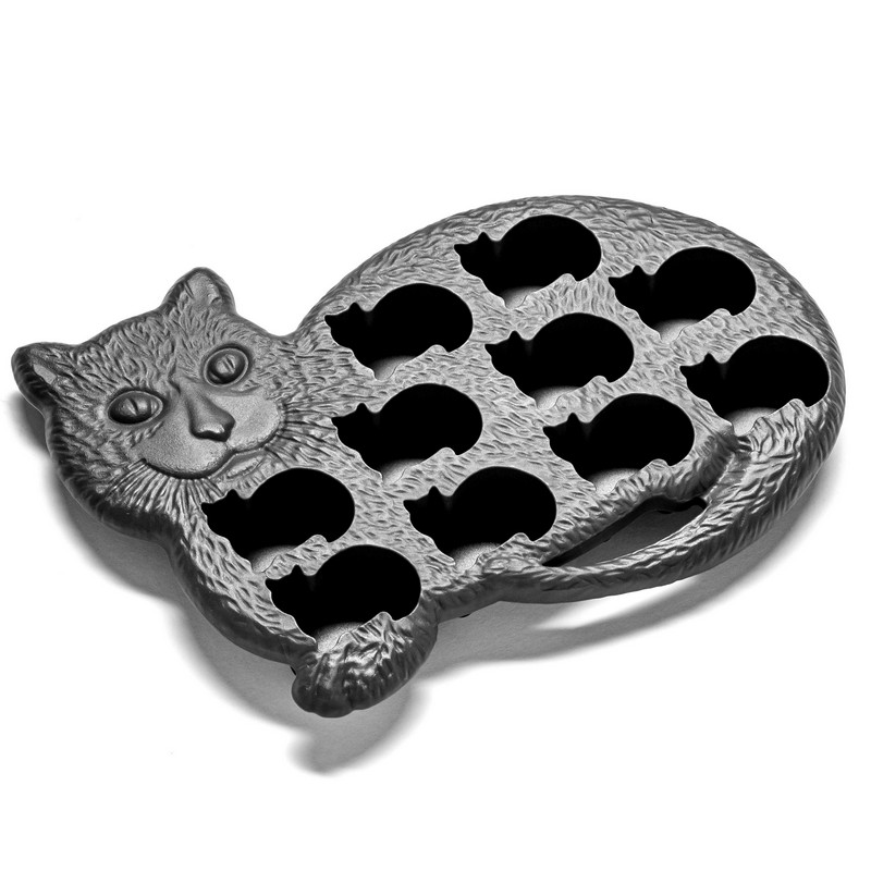 Små Katte Silikoneform (18 x 14 x 2 cm) | Kat Isterningeform - Temashop