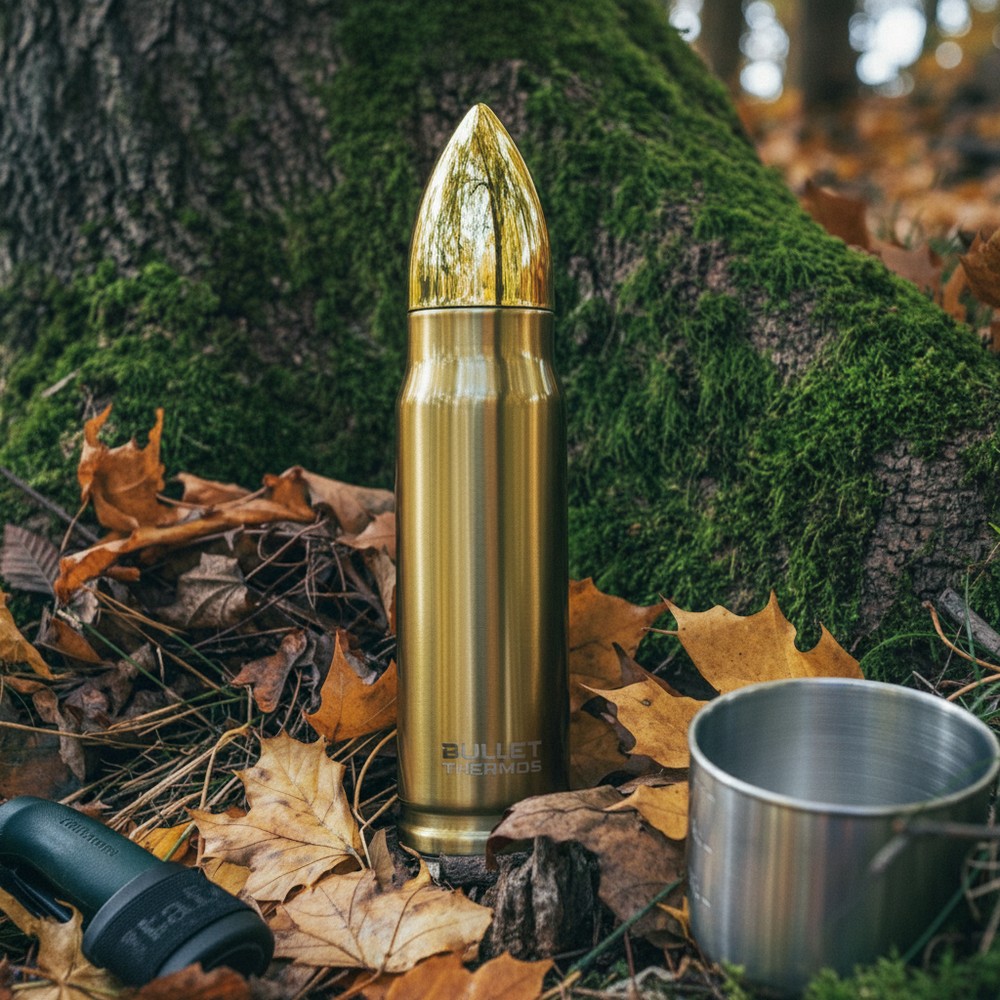 Patron Termoflaske Army Grøn 500ml