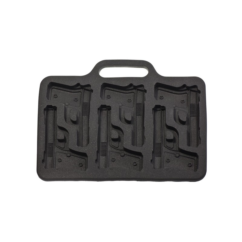Pistolformet Isterningeform (14,8 x 18,2 x 1,5 cm) | Det vilde vesten Isterningeform - Temashop