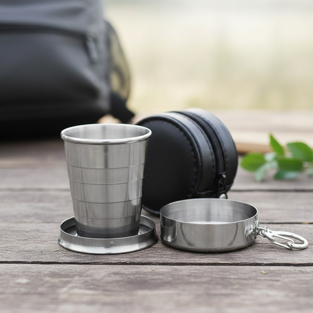 Teleskopisk Shotglas Rustfrit Stål (70 ml) | Drinks Drinksglas - Temashop