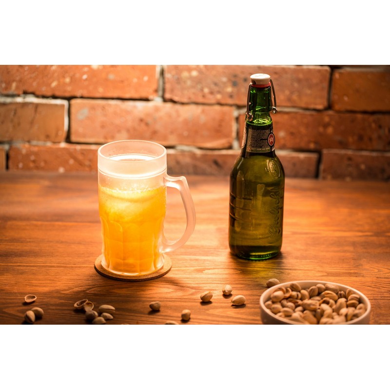 Frost Ølkrus Guld (400 ml) | Drinks Drinksglas - Temashop