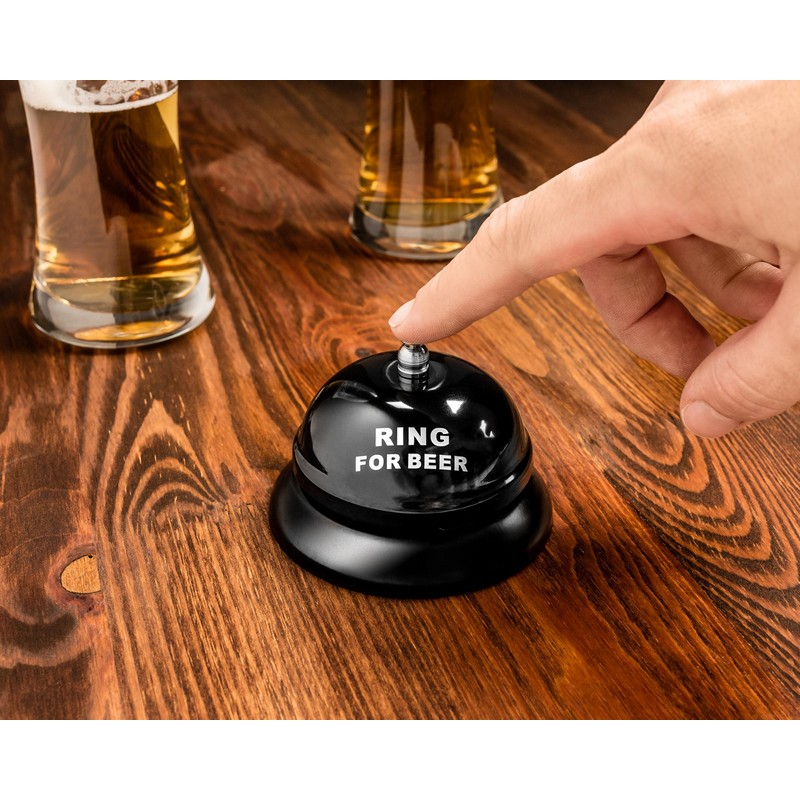 Ring For Beer Receptionsklokke (8,5 x 5,5 cm) | Drinks Praktisk Til Hjemmet - Temashop