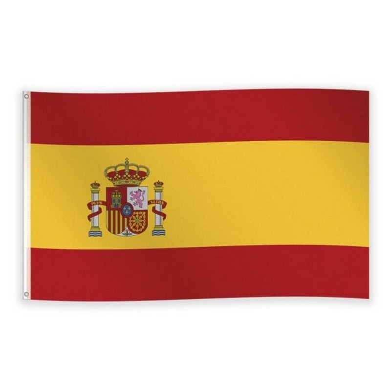 Spanien Flag - 1 stk (150 x 90 cm) | Spanien Flag - Temashop