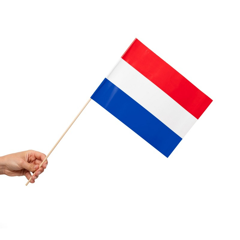 Holland Flag På Pinde