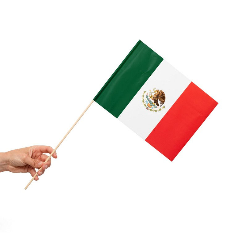 Mexico Flag På Pinde