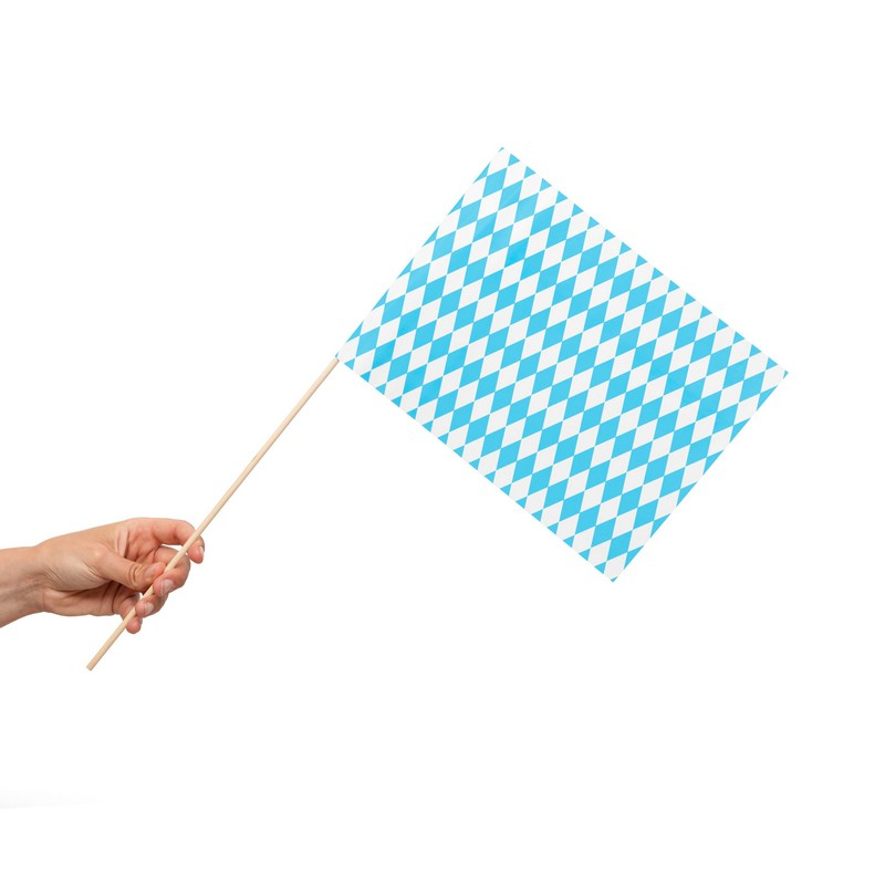 Bayern Flag På Pinde