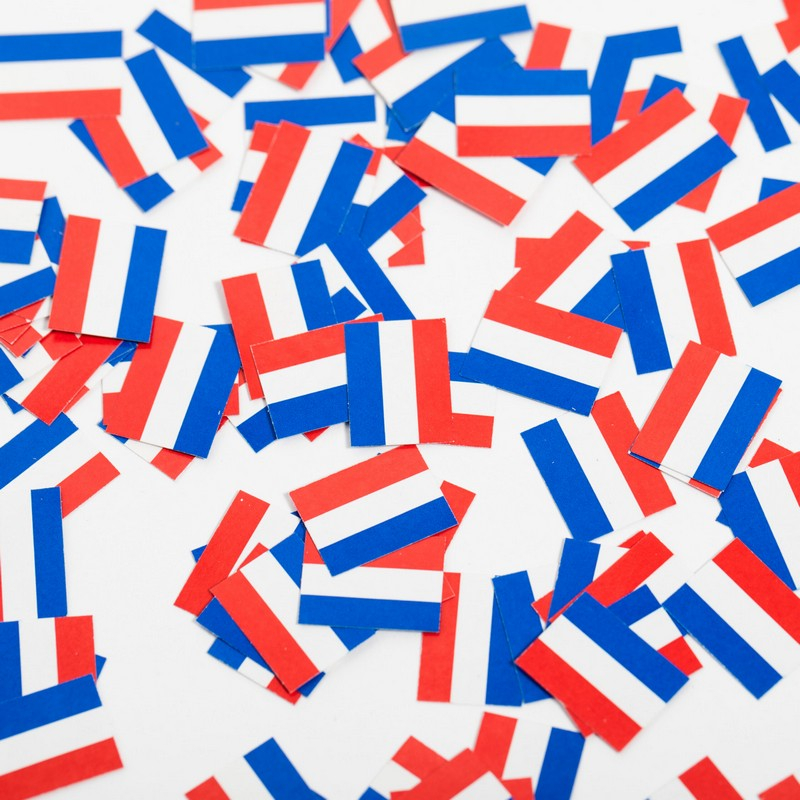 Frankrig Flag Konfetti