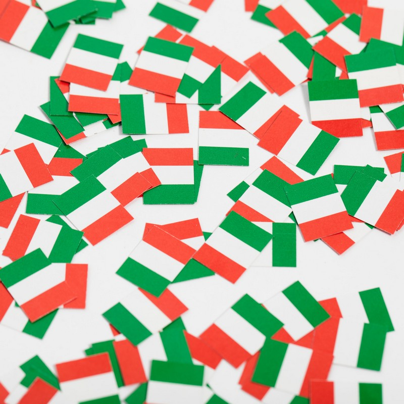 Italien Flag Konfetti