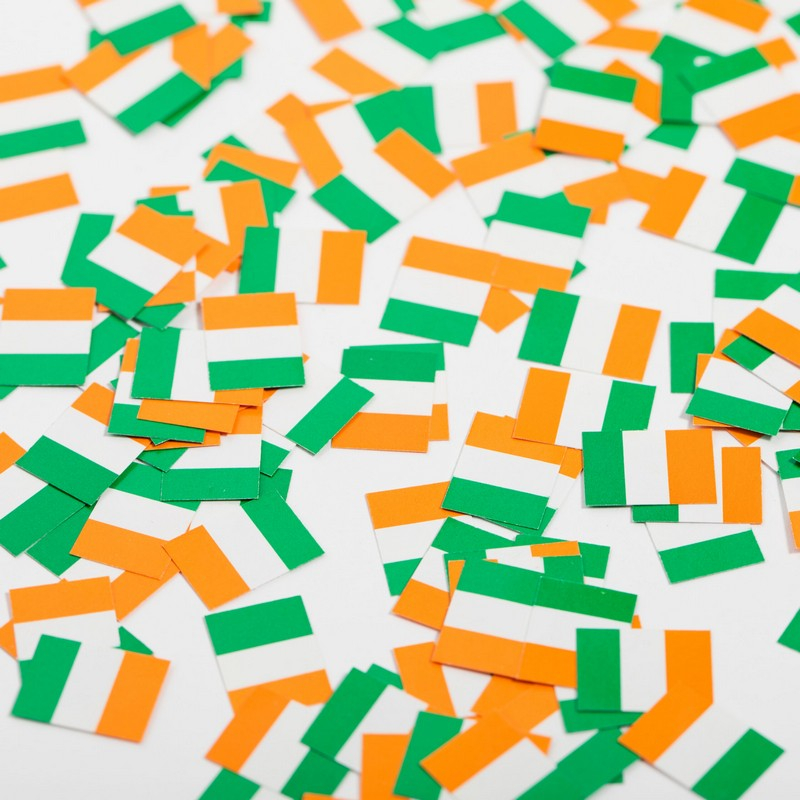 Irland Flag Konfetti
