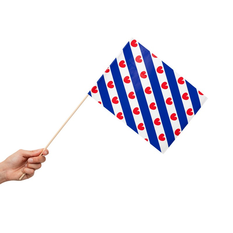 Pompebled Flag På Pinde - 10 stk (20 x 30 cm) | Holland Flag - Temashop