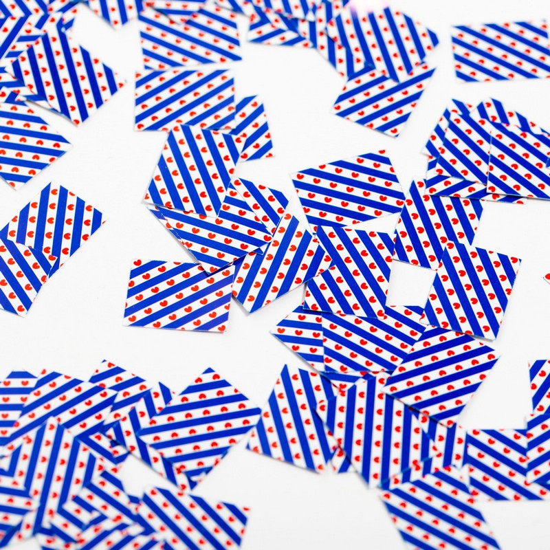 Pompebled Flag Konfetti - 150 stk | Holland Konfetti - Temashop