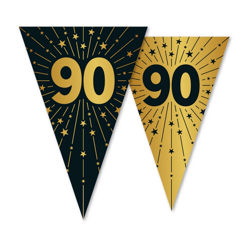 90 Års Golden Celebrations Guirlande
