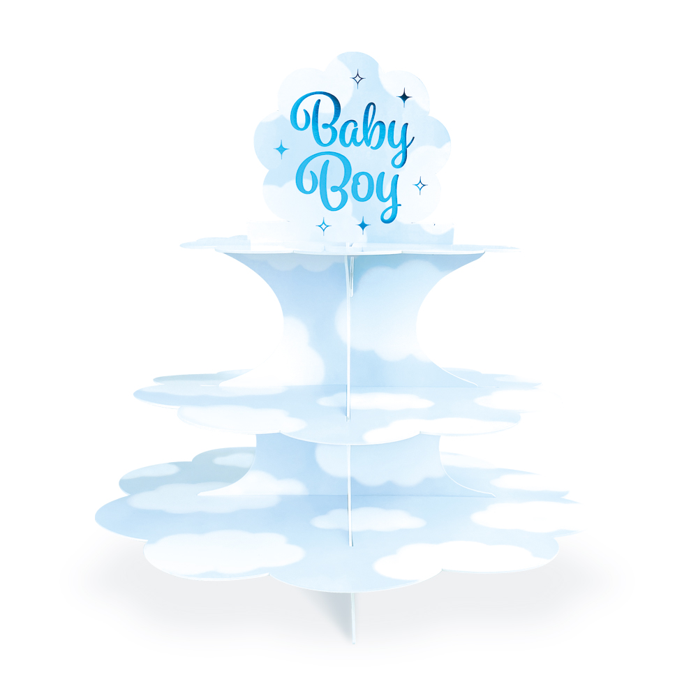 Baby Boy Kagestand Lyseblå