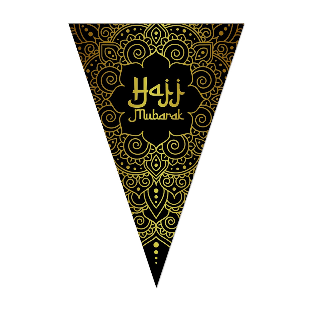 Hajj Mubarak Vimpelguirlande